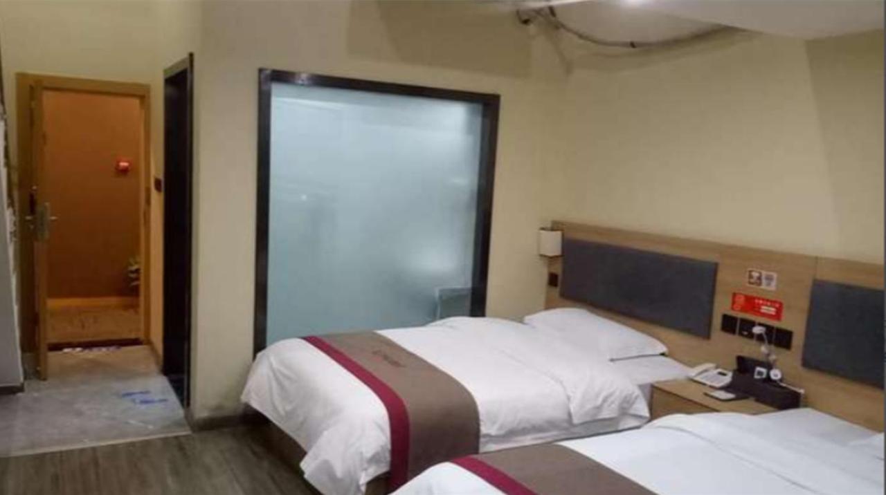 Thank Inn Chain Hotel Anhui Bengbu South Railway Station Exterior photo